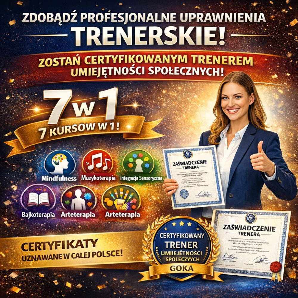 PAKIET 7 KURSÓW TRENERSKICH TUS
