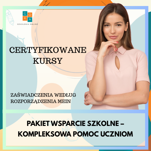 PAKIET WSPARCIE SZKOLNE - KOMPLEKSOWA POMOC UCZNIOM